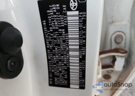 2021 Toyota Corolla Le from USA, damaged, VIN 5YFEPMAE7MP235865